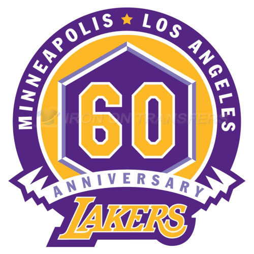 Los Angeles Lakers Iron-on Stickers (Heat Transfers)NO.1051